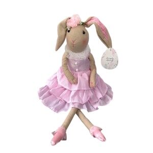 NWT Easter Bunny  24" Pink